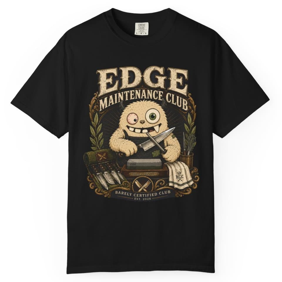 Edge Maintenance Club t-shirt in Moss, photo 2