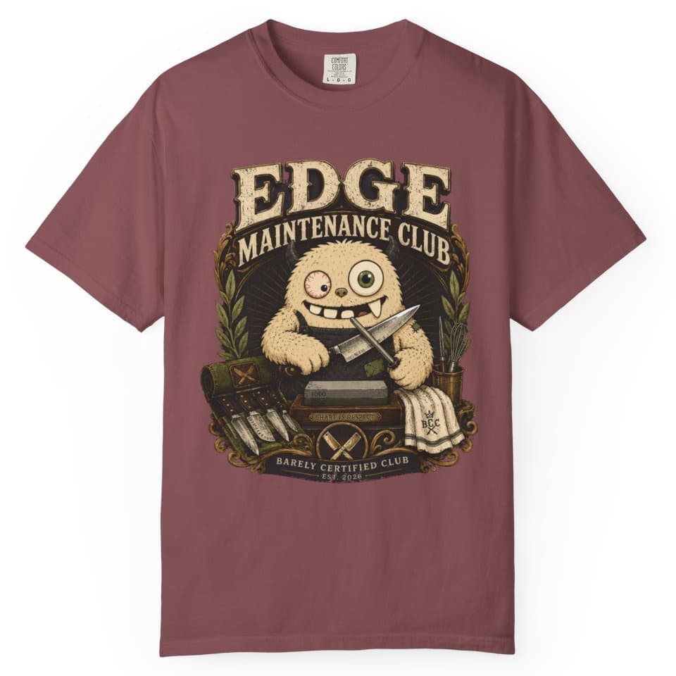 Edge Maintenance Club t-shirt in Moss, photo 8
