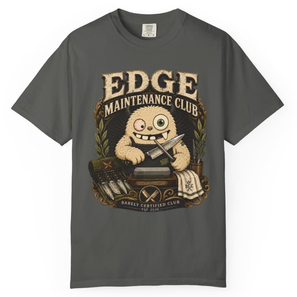 Edge Maintenance Club t-shirt in Moss, photo 5