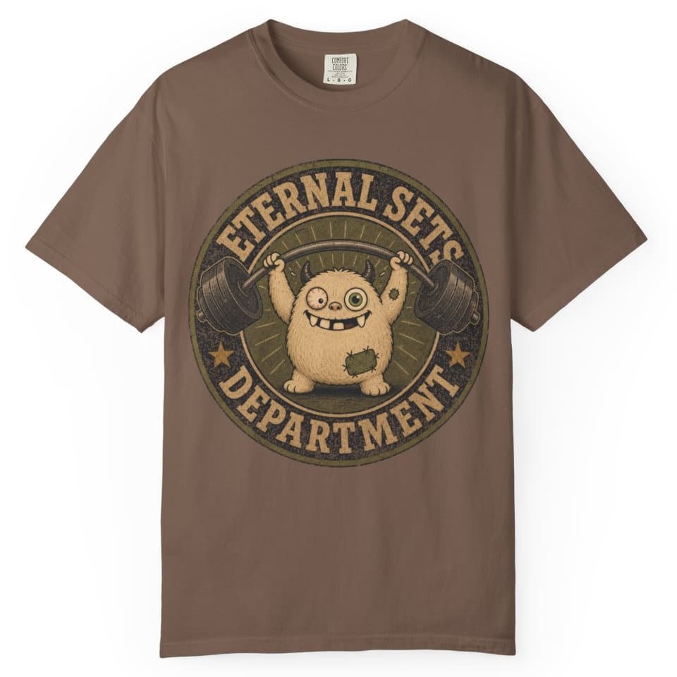 Eternal Sets Dept t-shirt in Brick, photo 4