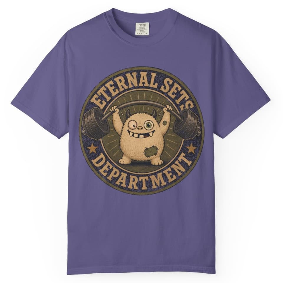 Eternal Sets Dept t-shirt in Brick, photo 7