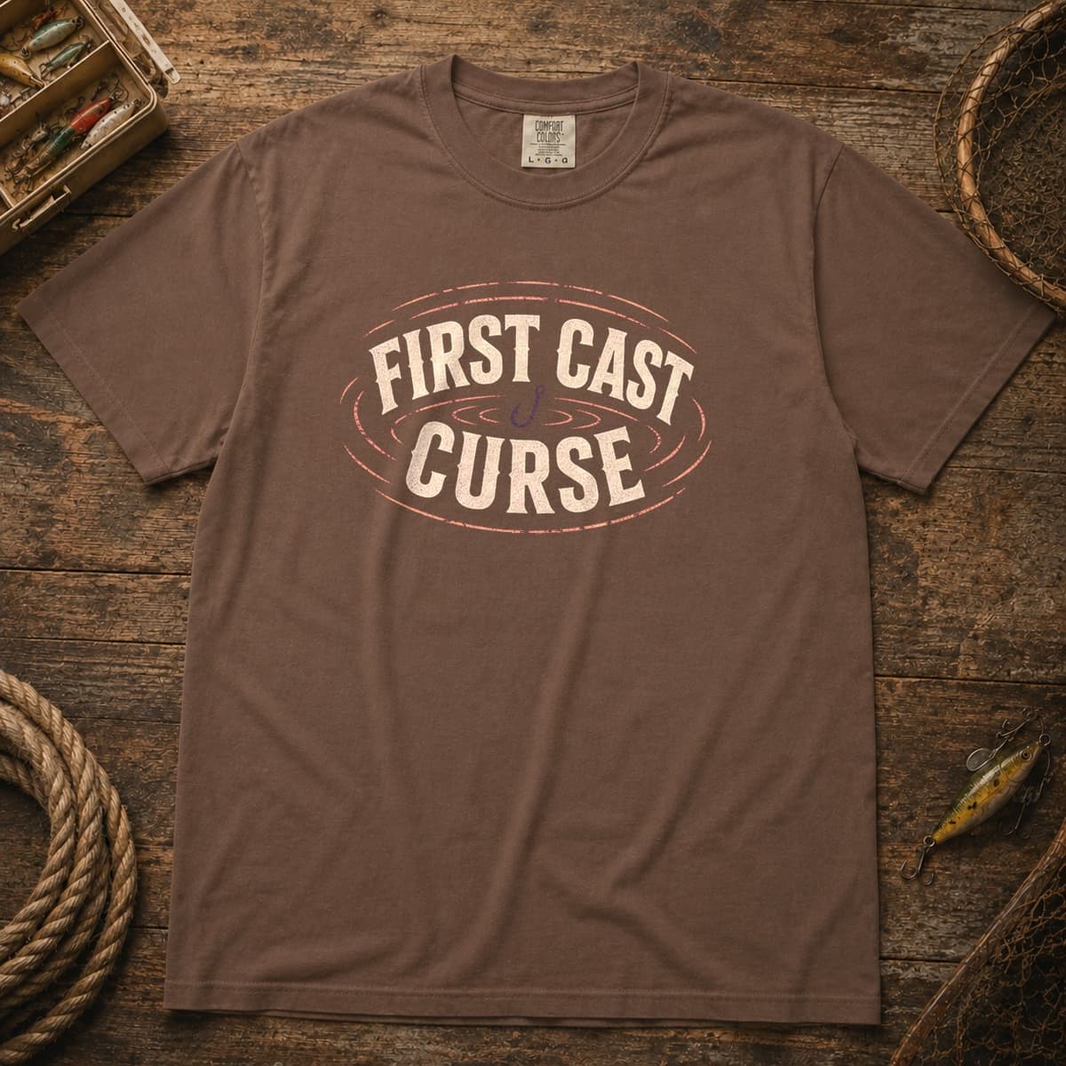 First Cast Curse t-shirt in Black, photo 3