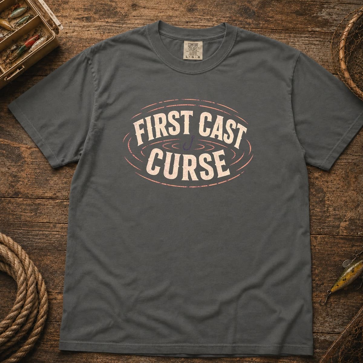 First Cast Curse t-shirt in Black, photo 4
