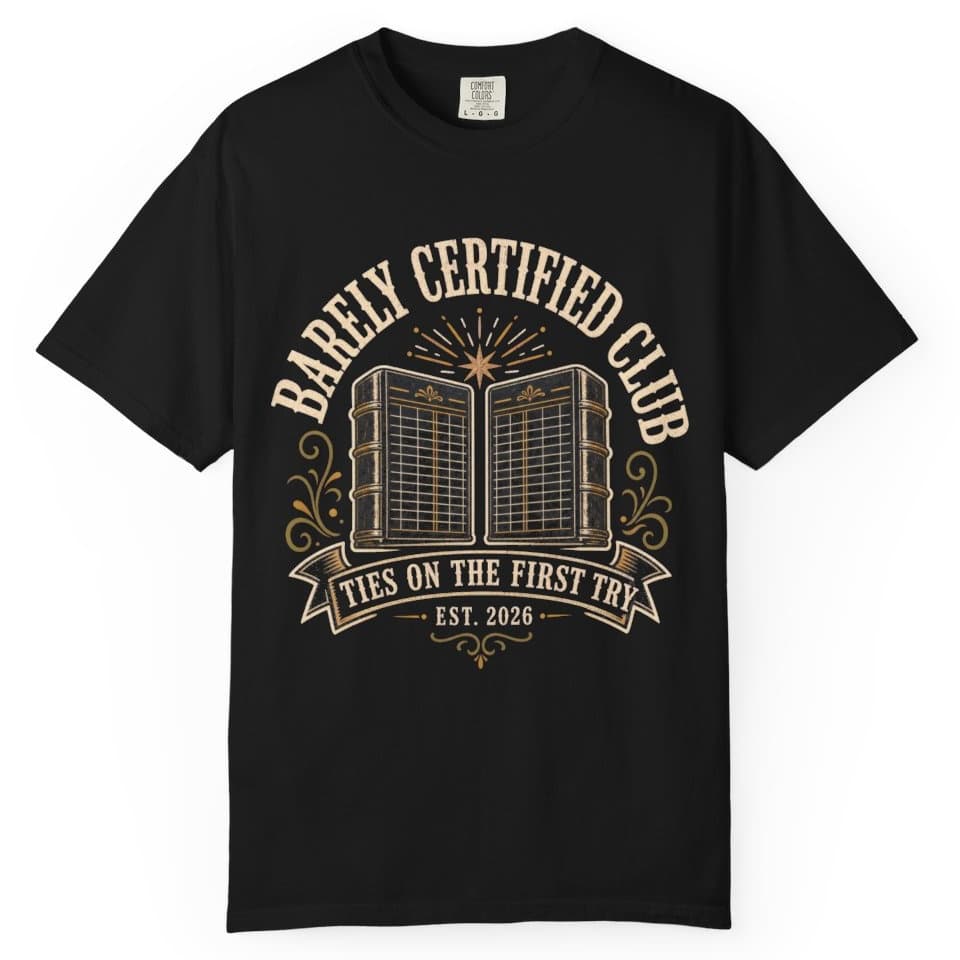 First Try Trial Balance Club t-shirt in Grape, photo 2