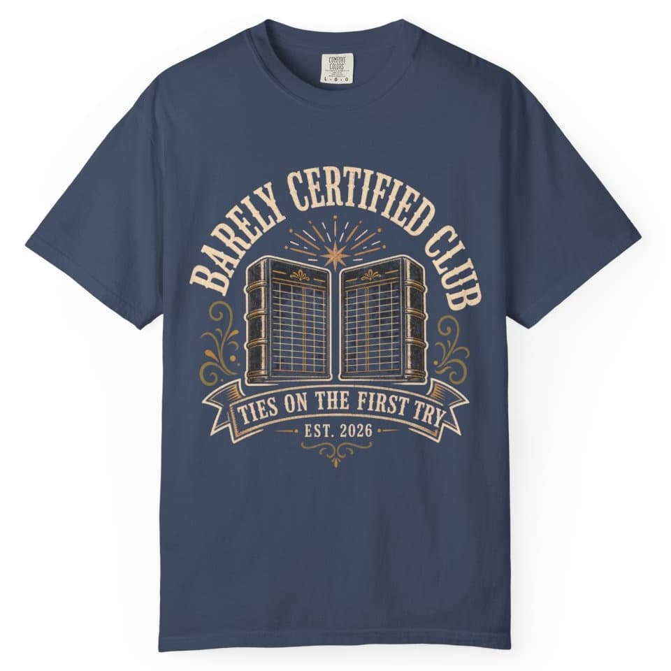 First Try Trial Balance Club t-shirt in Grape, photo 3