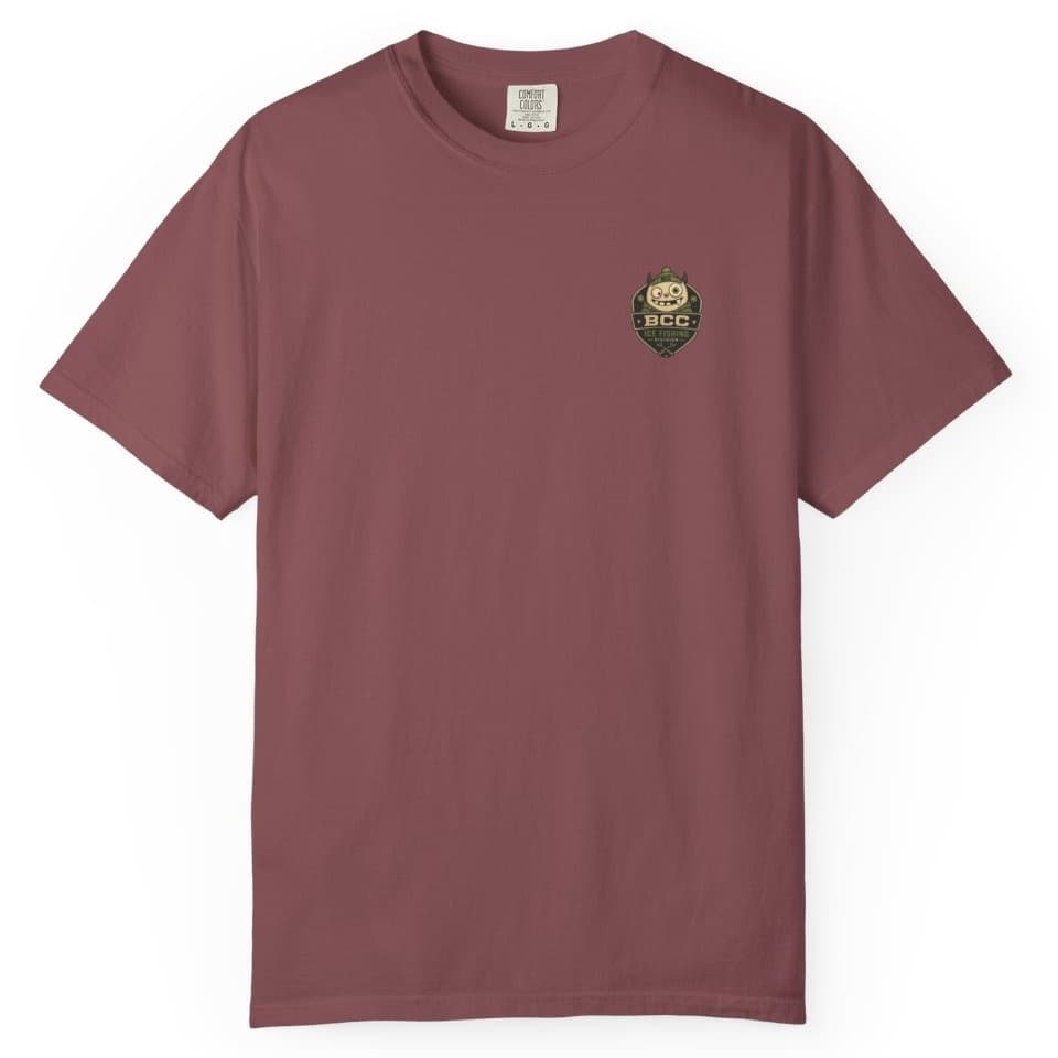 Frozen But Fishing t-shirt in Pepper, photo 18