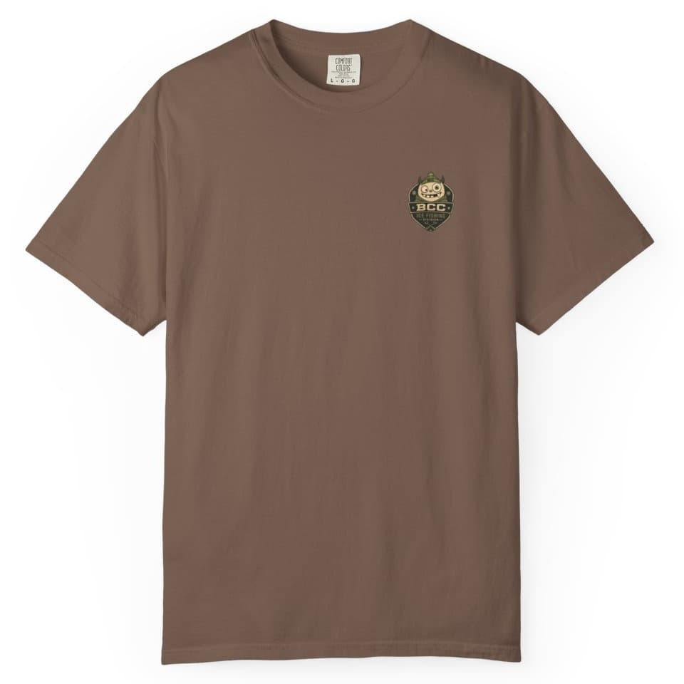 Frozen But Fishing t-shirt in Pepper, photo 8