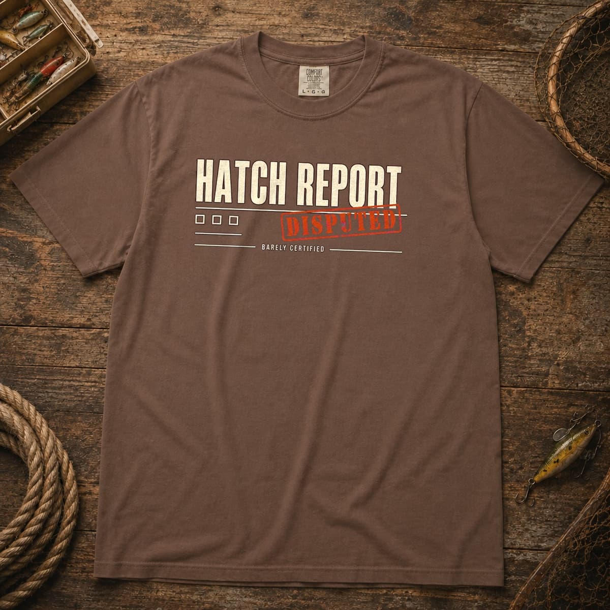 Hatch Report Disputed t-shirt in Black, photo 3