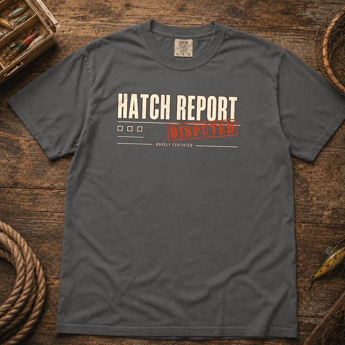 Hatch Report Disputed t-shirt in Black, photo 4
