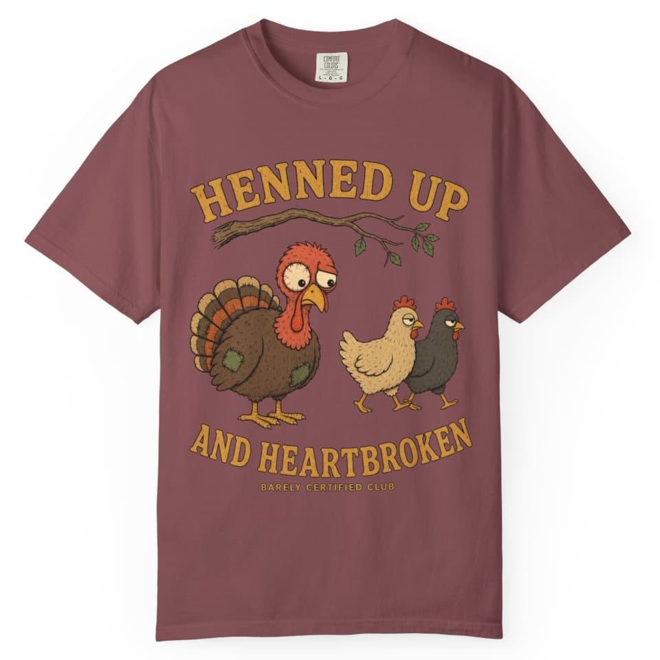 Henned Up And Heartbroken t-shirt in Pepper, photo 9