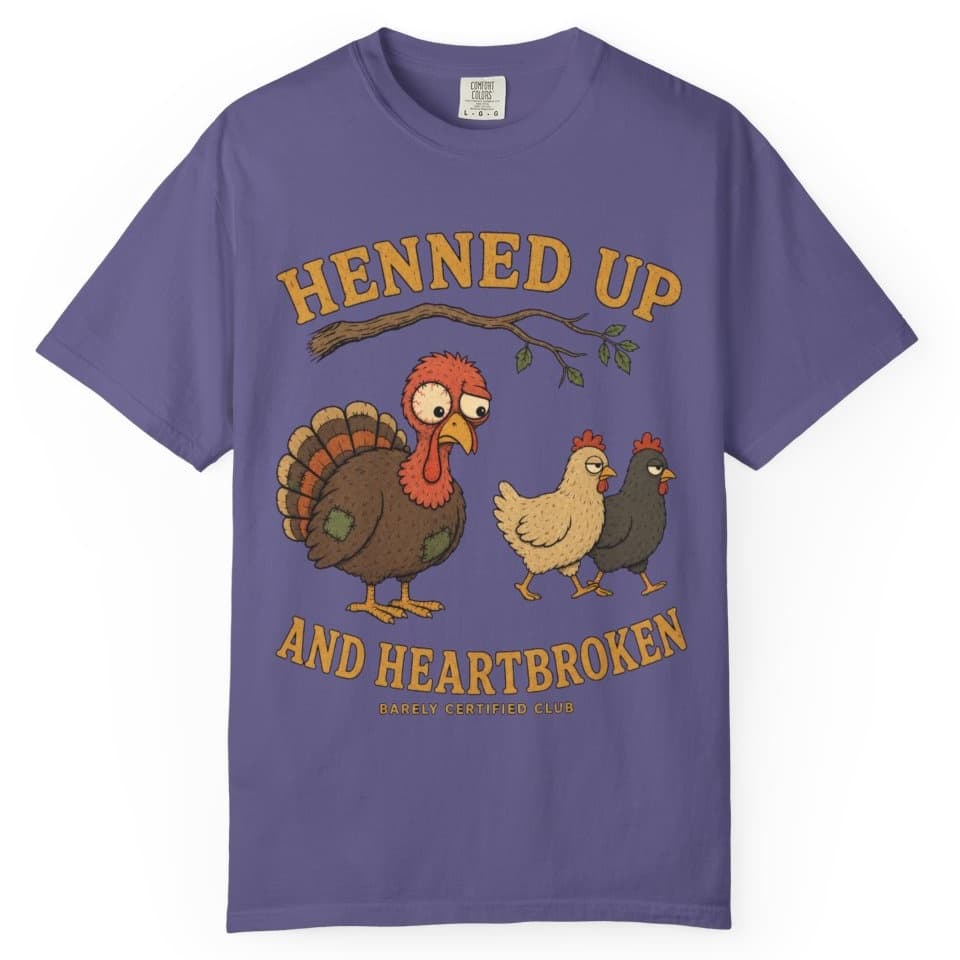 Henned Up And Heartbroken t-shirt in Pepper, photo 6