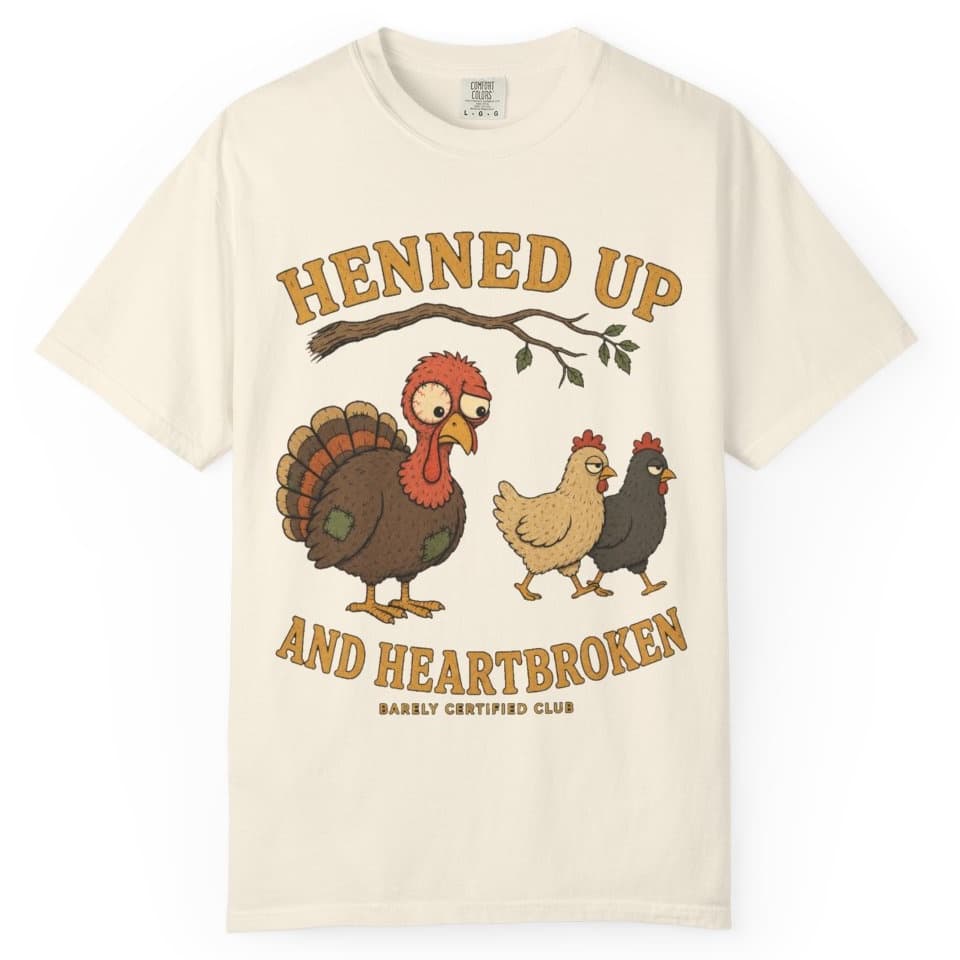 Henned Up And Heartbroken t-shirt in Pepper, photo 10
