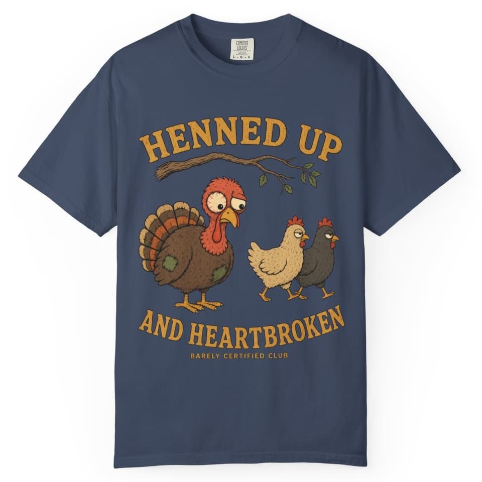 Henned Up And Heartbroken t-shirt in Pepper, photo 4