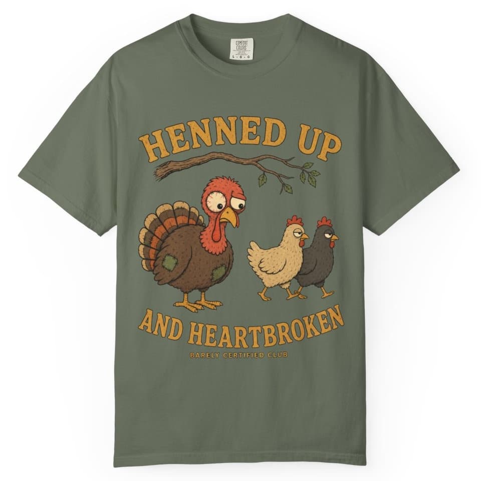 Henned Up And Heartbroken t-shirt in Pepper, photo 5