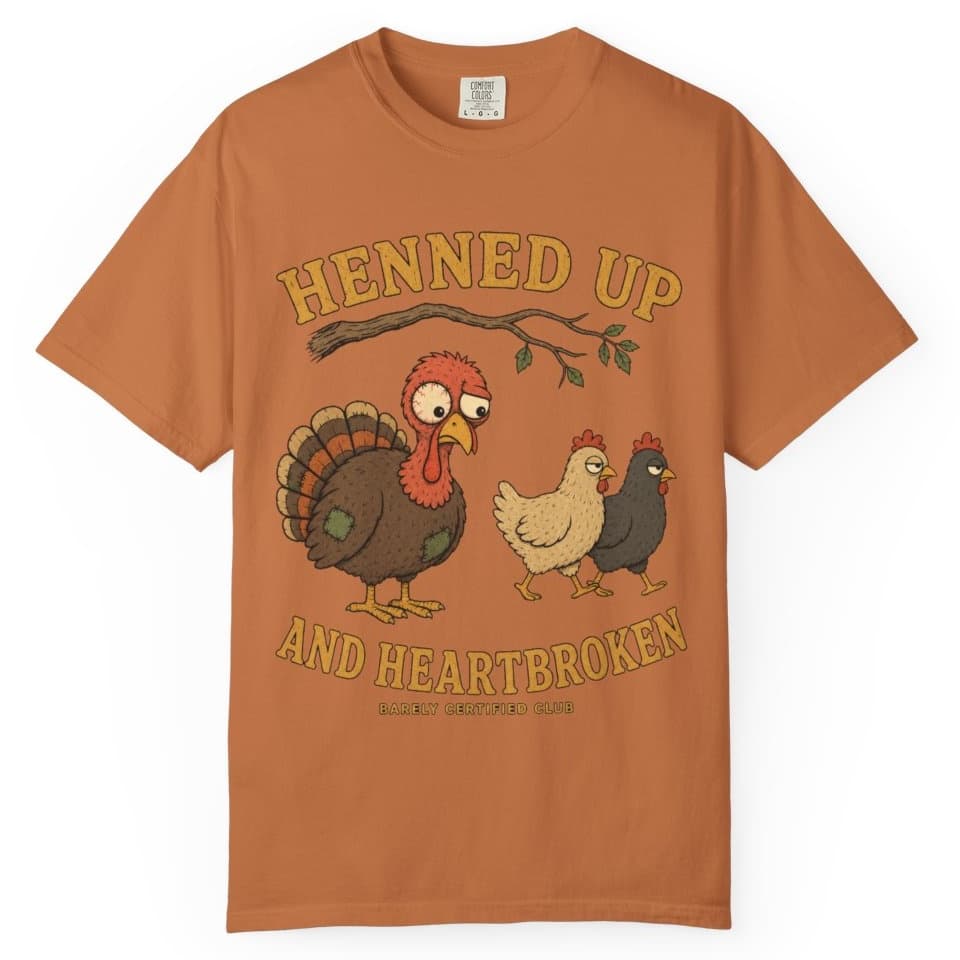 Henned Up And Heartbroken t-shirt in Pepper, photo 11