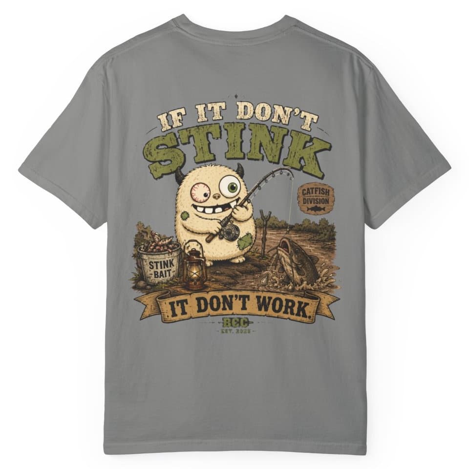 Stink Bait Logic t-shirt in Blue Jean, photo 15