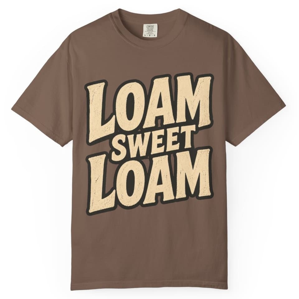 Loam Sweet Loam Tee t-shirt in Moss, photo 4