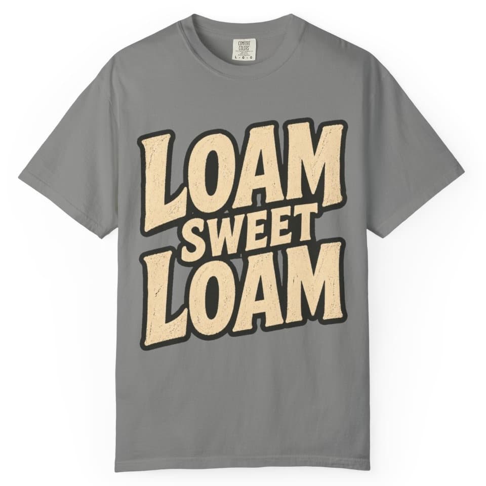Loam Sweet Loam Tee t-shirt in Moss, photo 8