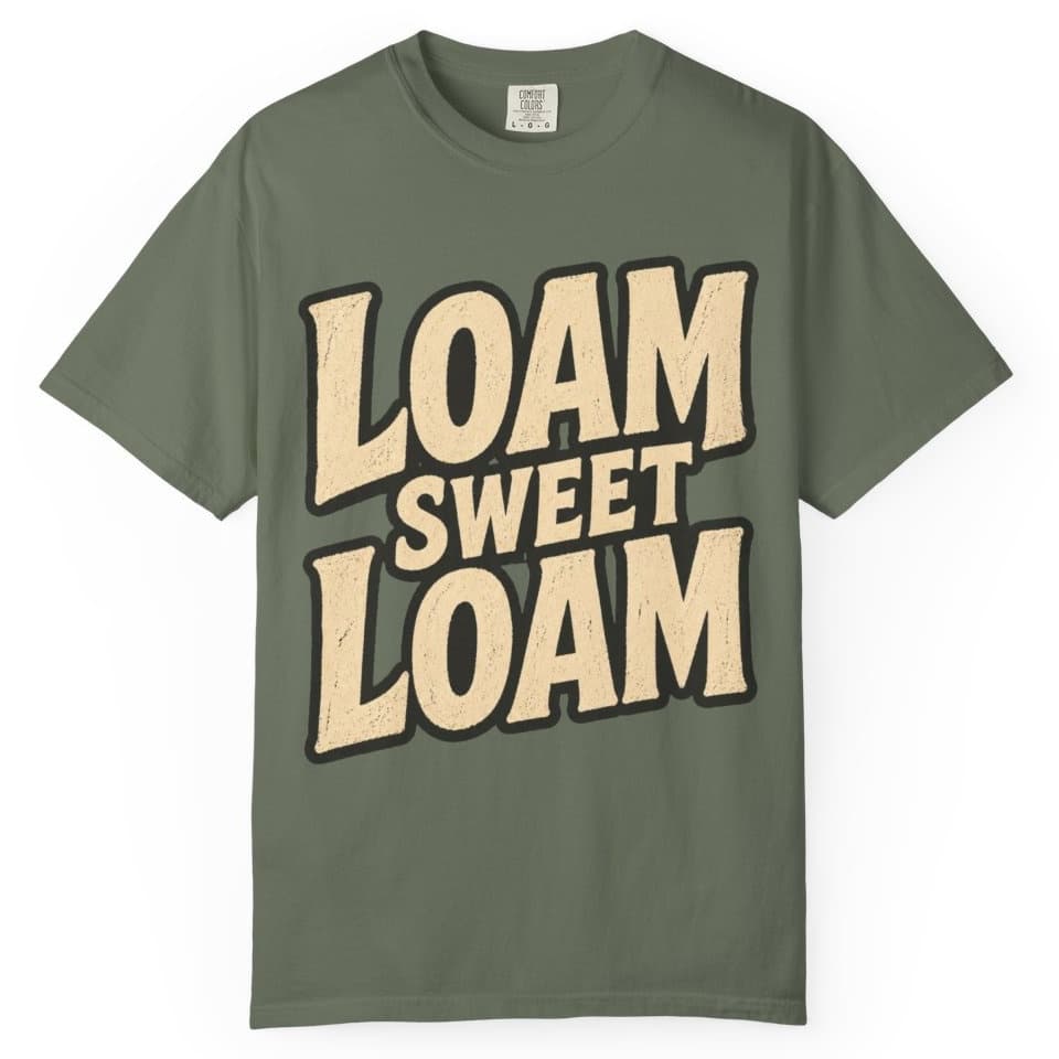 Loam Sweet Loam Tee t-shirt in Moss, photo 1