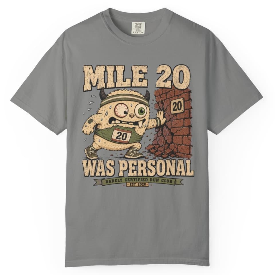 Mile Twenty Grudge t-shirt in Blue Jean, photo 8