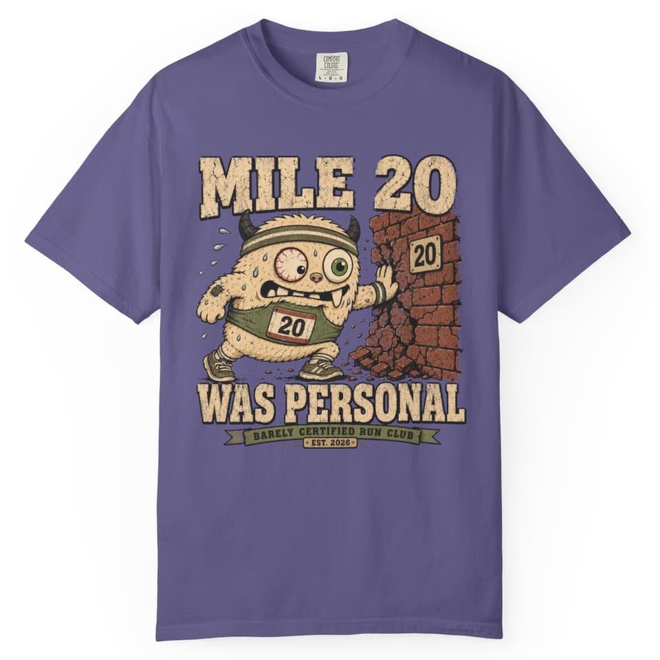 Mile Twenty Grudge t-shirt in Blue Jean, photo 7