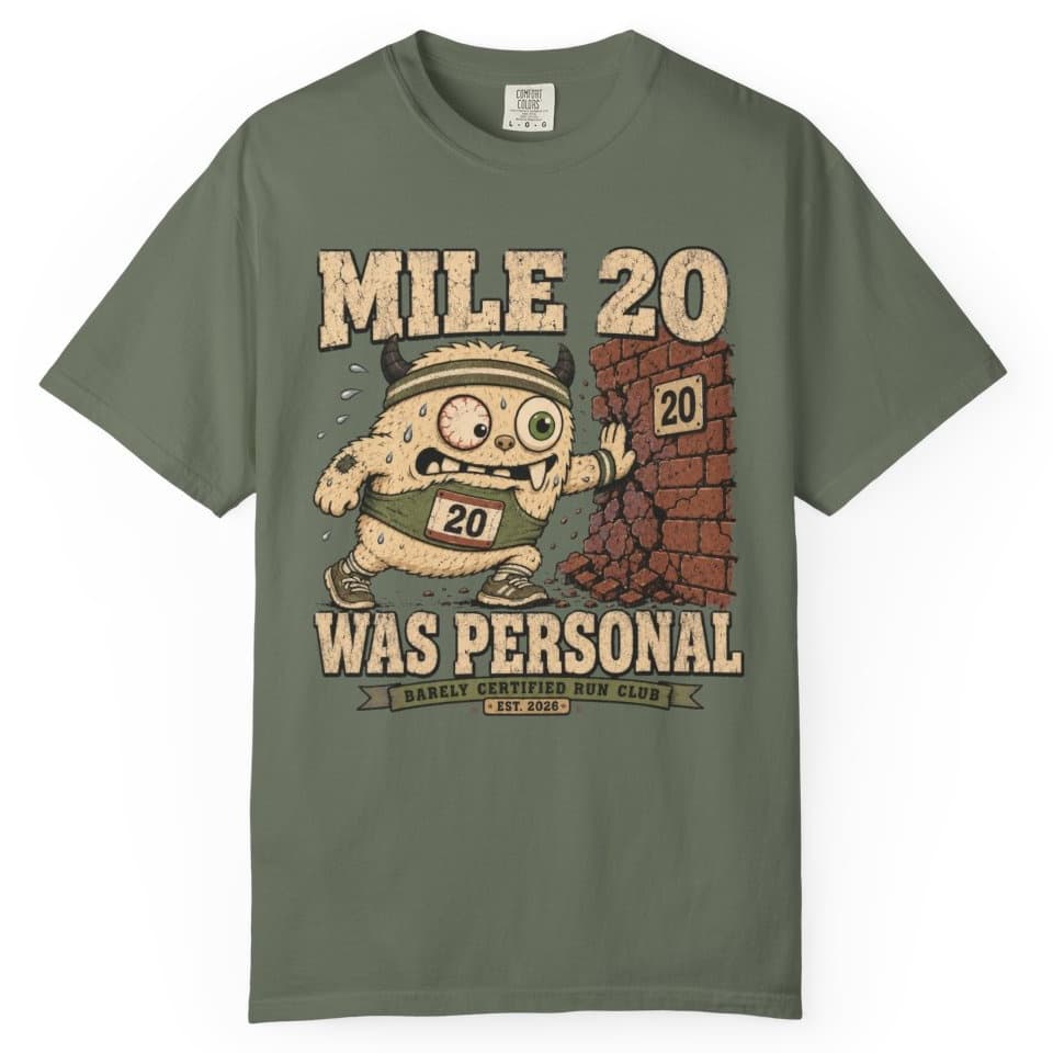 Mile Twenty Grudge t-shirt in Blue Jean, photo 6