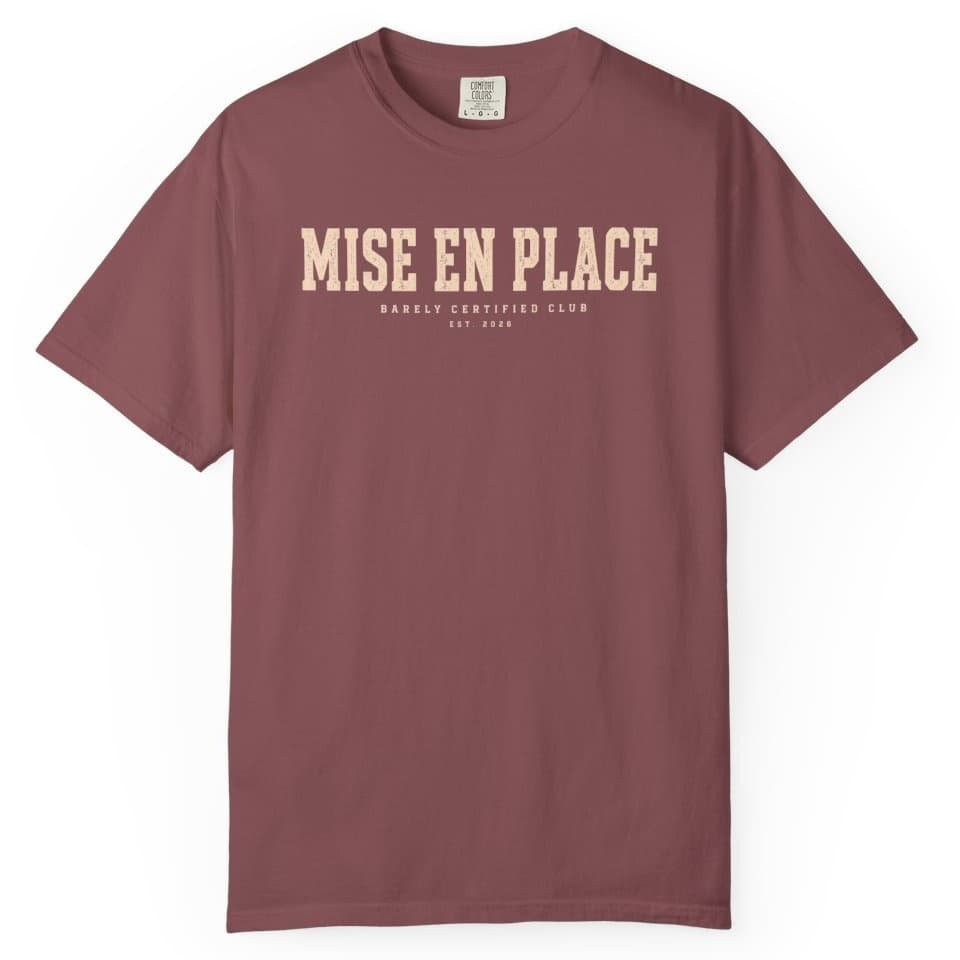 Mise En Place t-shirt in Black, photo 8