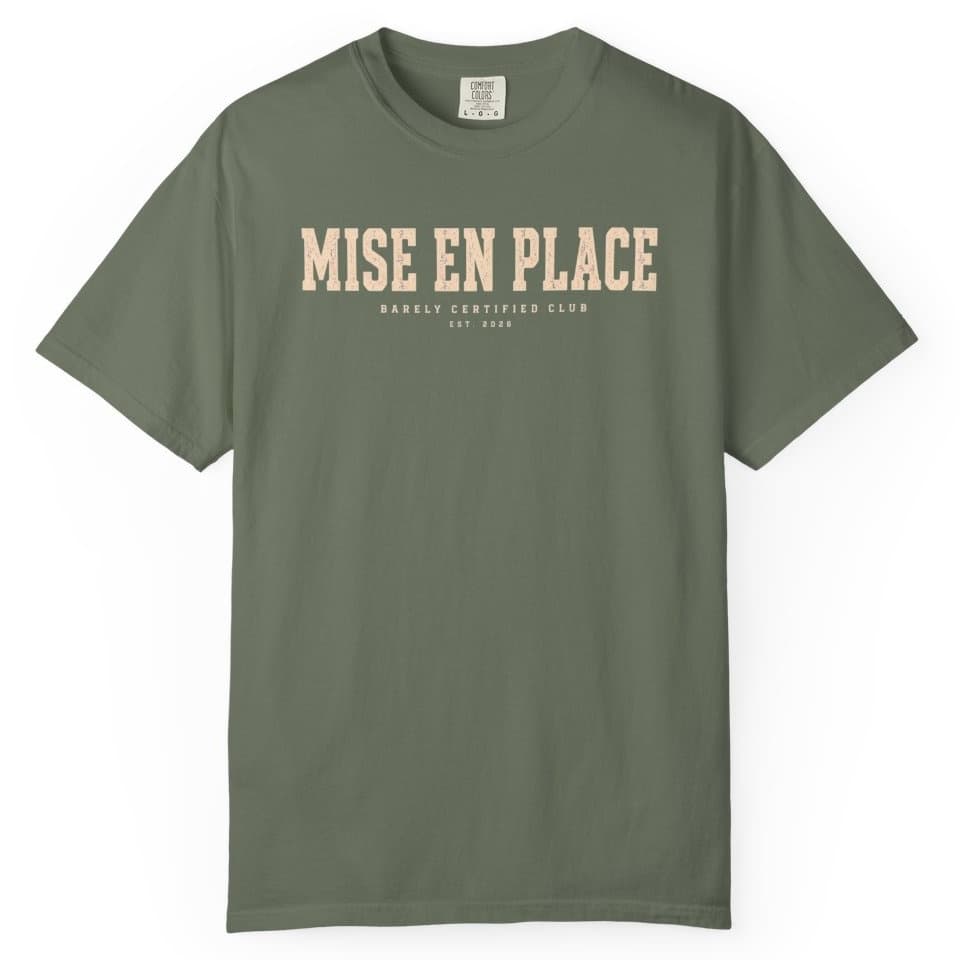 Mise En Place t-shirt in Black, photo 5
