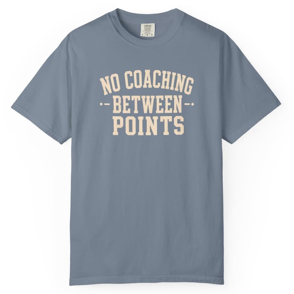 No Coaching Between Points V2 t-shirt in Black, photo 8