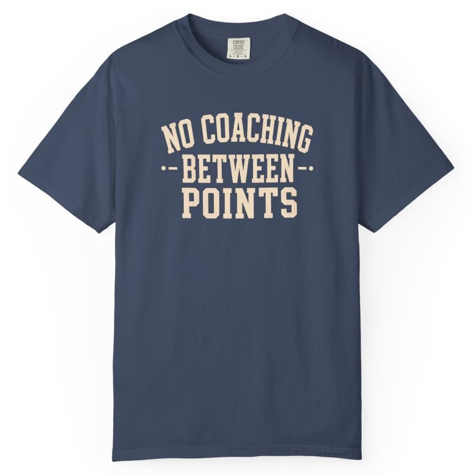 No Coaching Between Points V2 t-shirt in Black, photo 2
