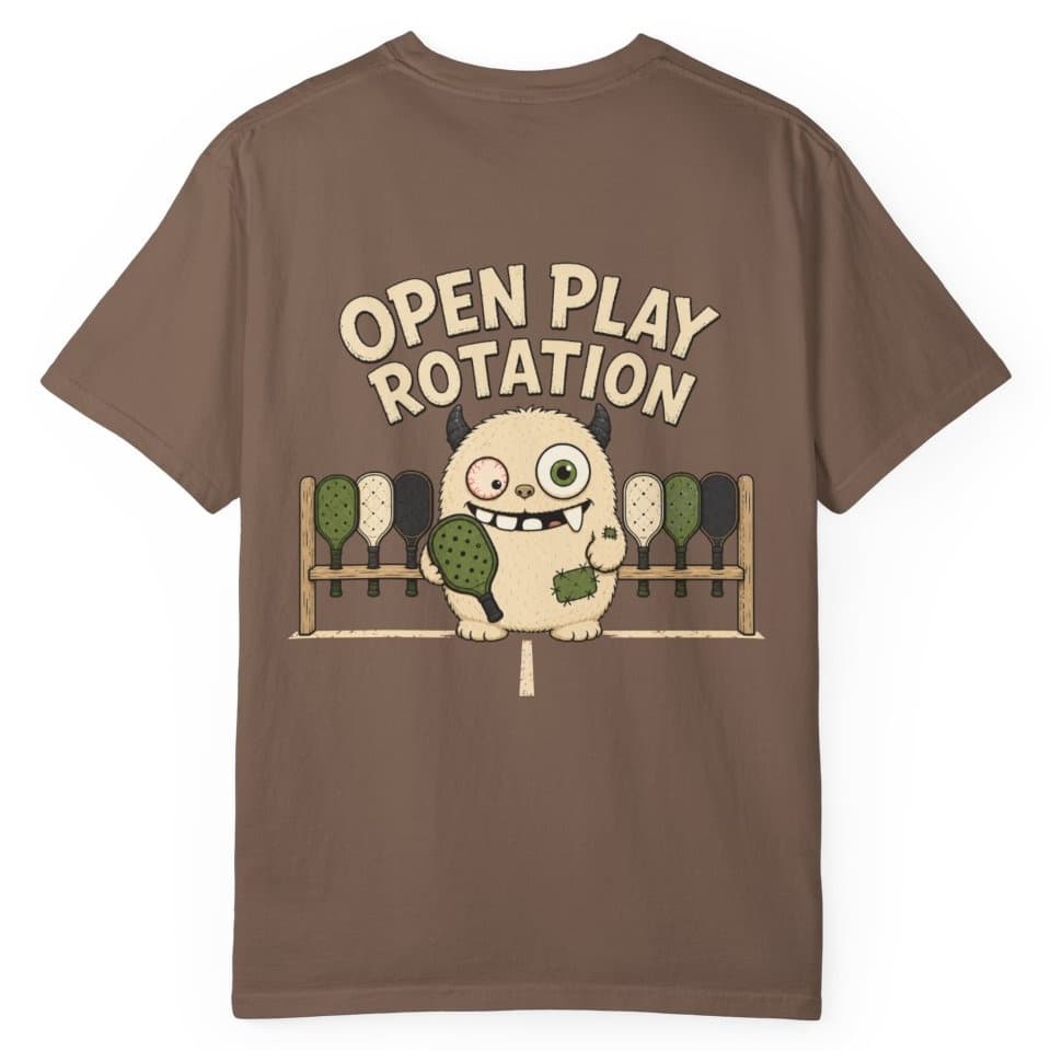 Open Play Rotation V1 t-shirt in Black, photo 5