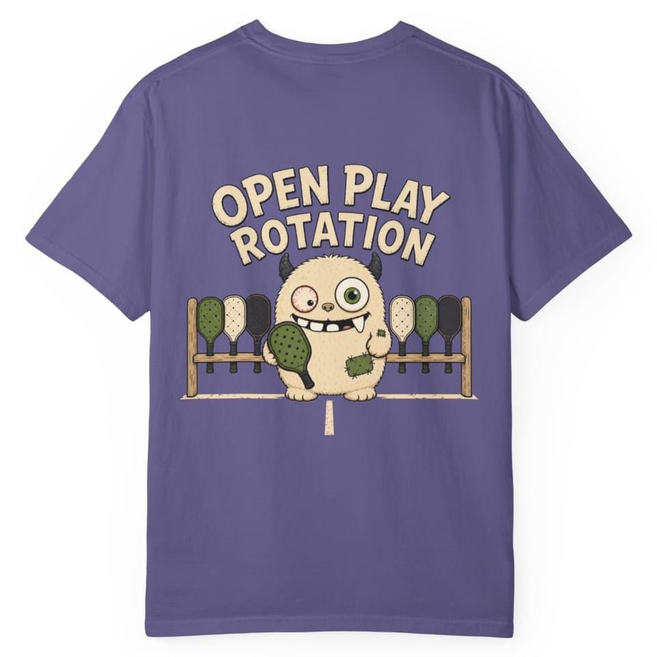 Open Play Rotation V1 t-shirt in Black, photo 9
