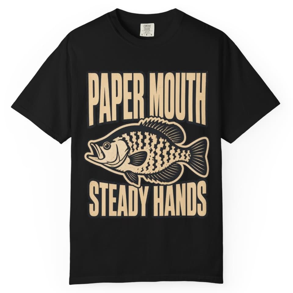 Paper Mouth Steady Hands Shirt t-shirt in Pepper, photo 2