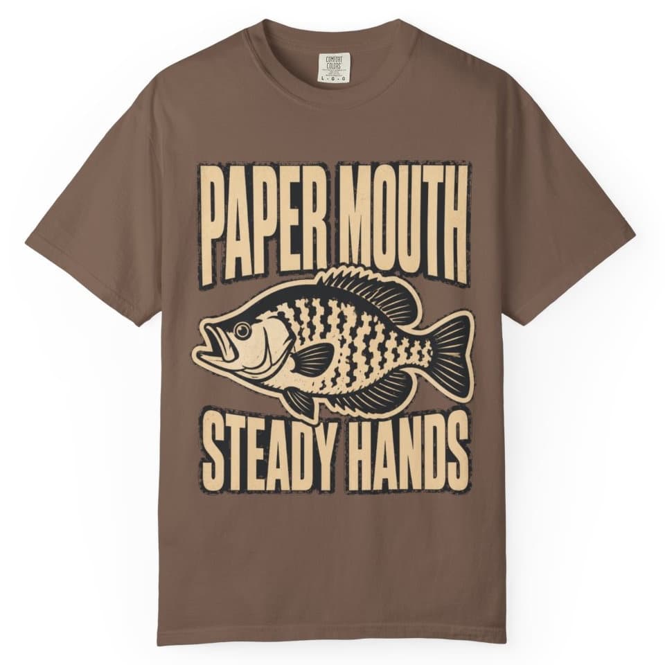 Paper Mouth Steady Hands Shirt t-shirt in Pepper, photo 4