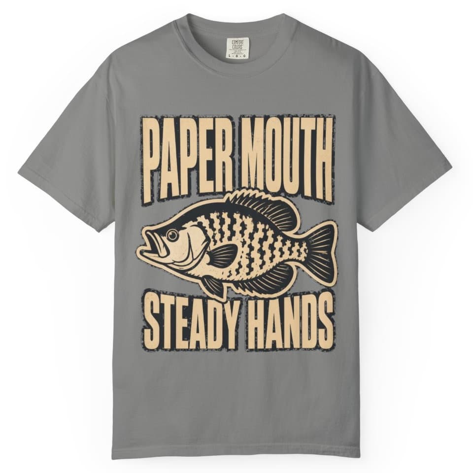 Paper Mouth Steady Hands Shirt t-shirt in Pepper, photo 8