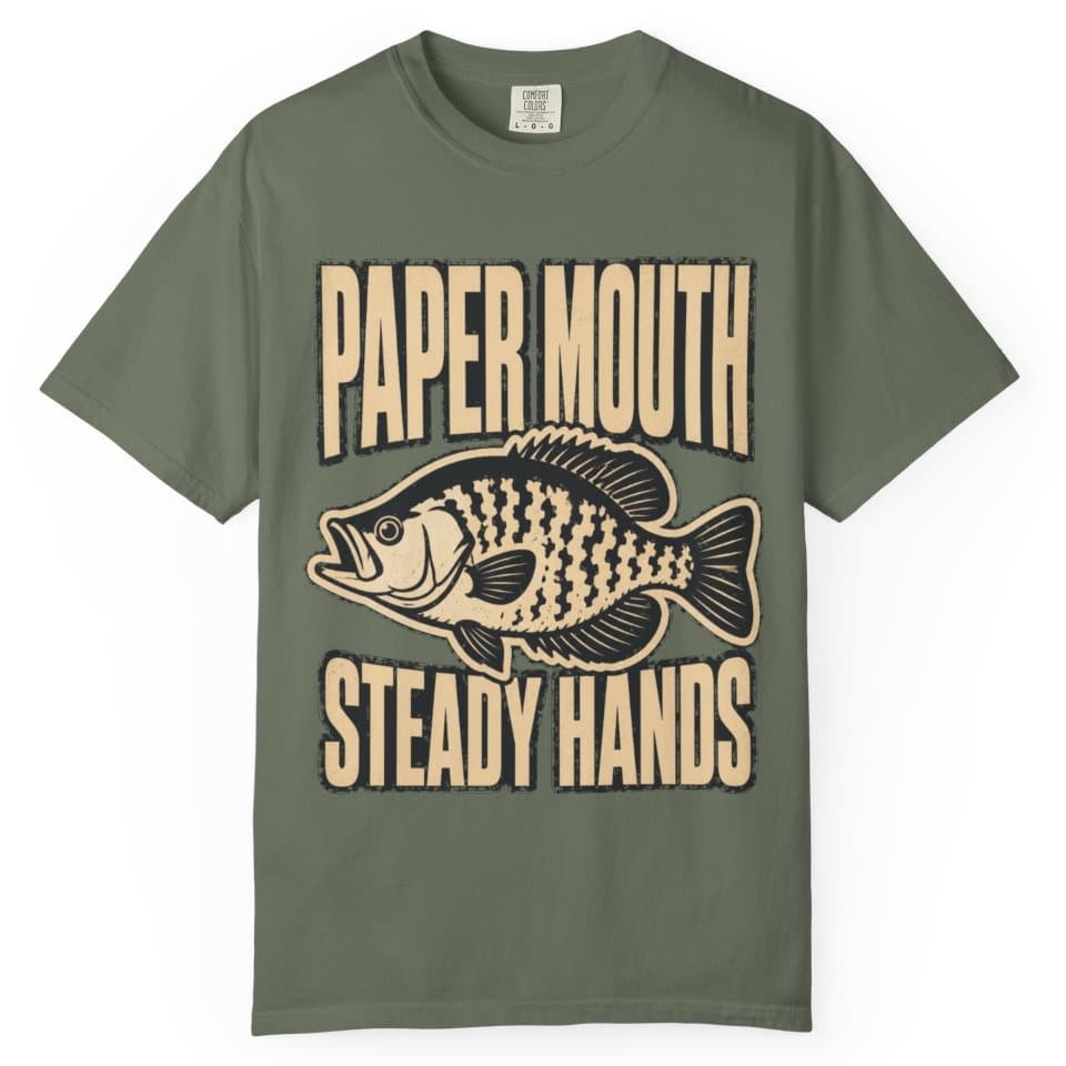Paper Mouth Steady Hands Shirt t-shirt in Pepper, photo 5