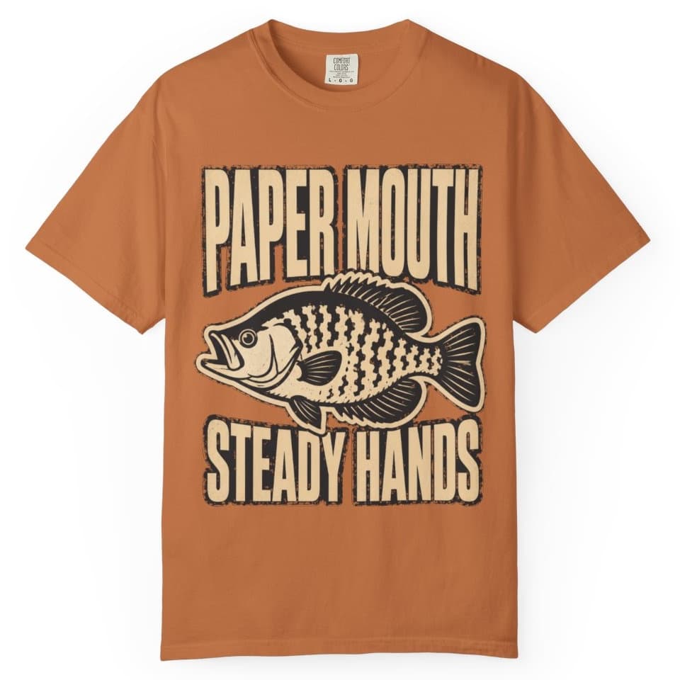 Paper Mouth Steady Hands Shirt t-shirt in Pepper, photo 12
