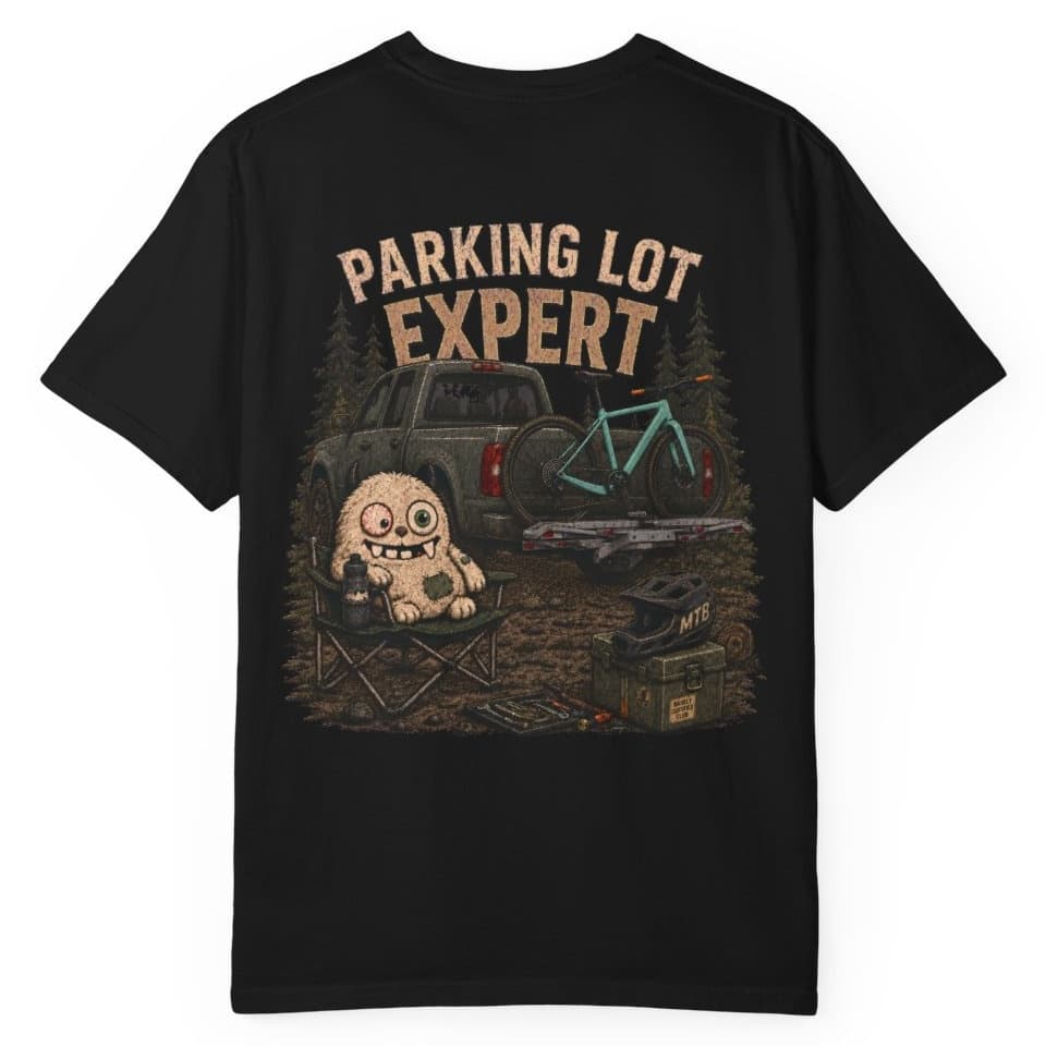 Parking Lot Expert t-shirt in Moss, photo 3