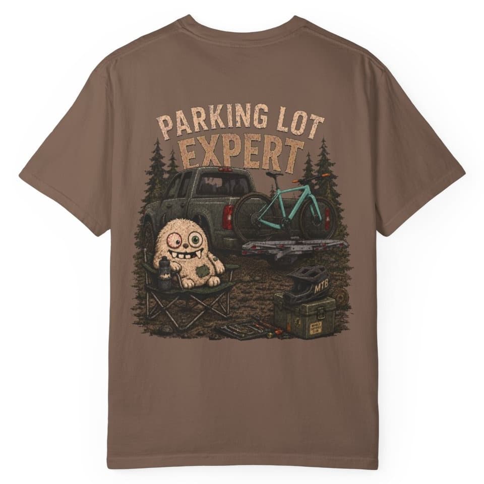 Parking Lot Expert t-shirt in Moss, photo 7