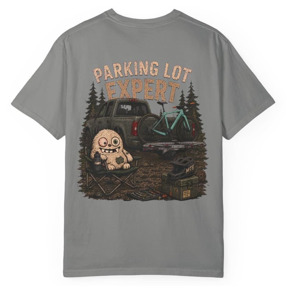 Parking Lot Expert t-shirt in Moss, photo 13