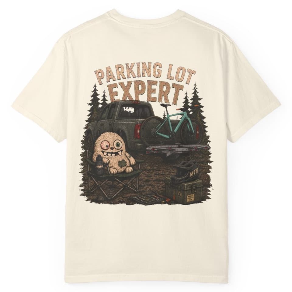 Parking Lot Expert t-shirt in Moss, photo 19