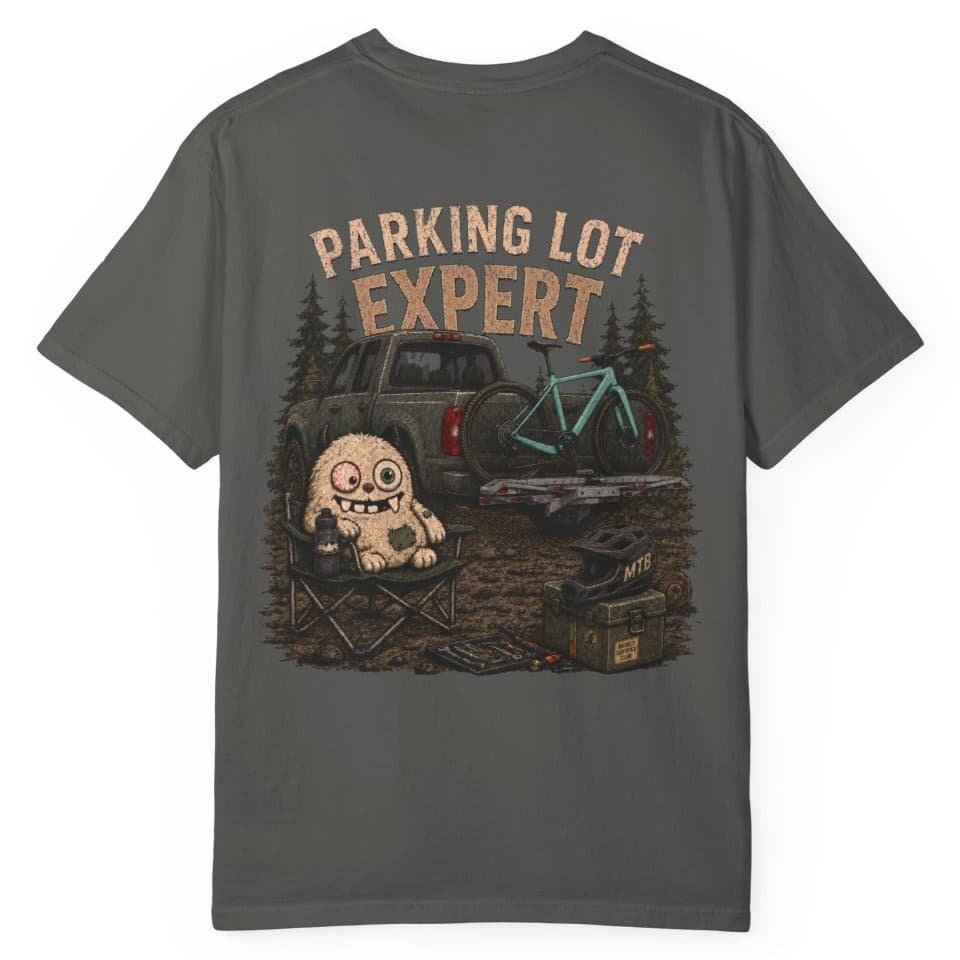 Parking Lot Expert t-shirt in Moss, photo 9