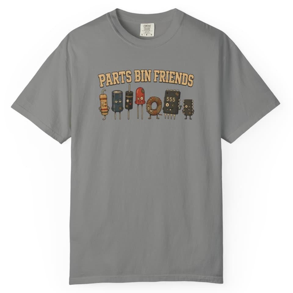 Parts Bin Friends t-shirt in Brick, photo 8