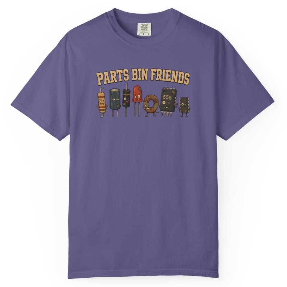 Parts Bin Friends t-shirt in Brick, photo 7