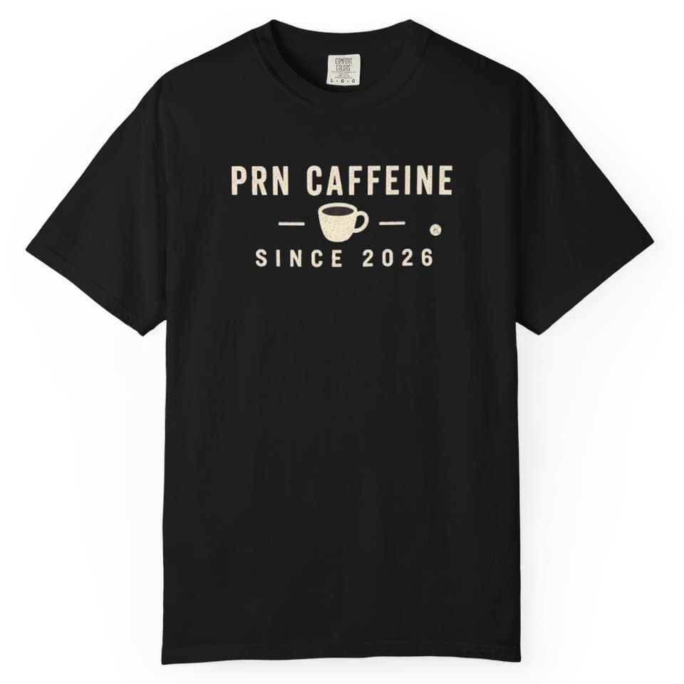 PRN Caffeine t-shirt in Espresso, photo 2