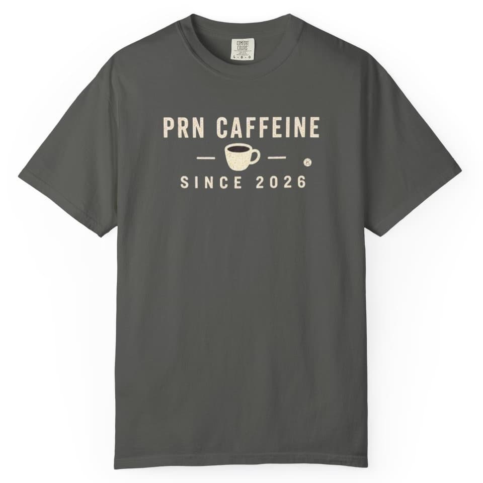 PRN Caffeine t-shirt in Espresso, photo 4