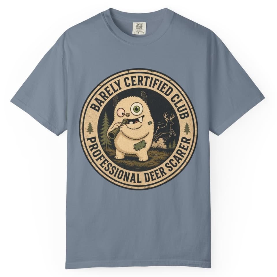 Professional Deer Scarer t-shirt in Brick, photo 9