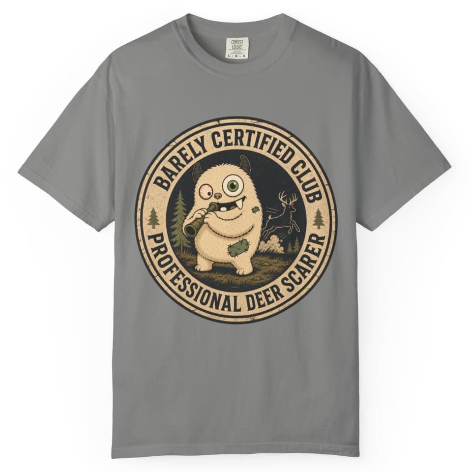 Professional Deer Scarer t-shirt in Brick, photo 8