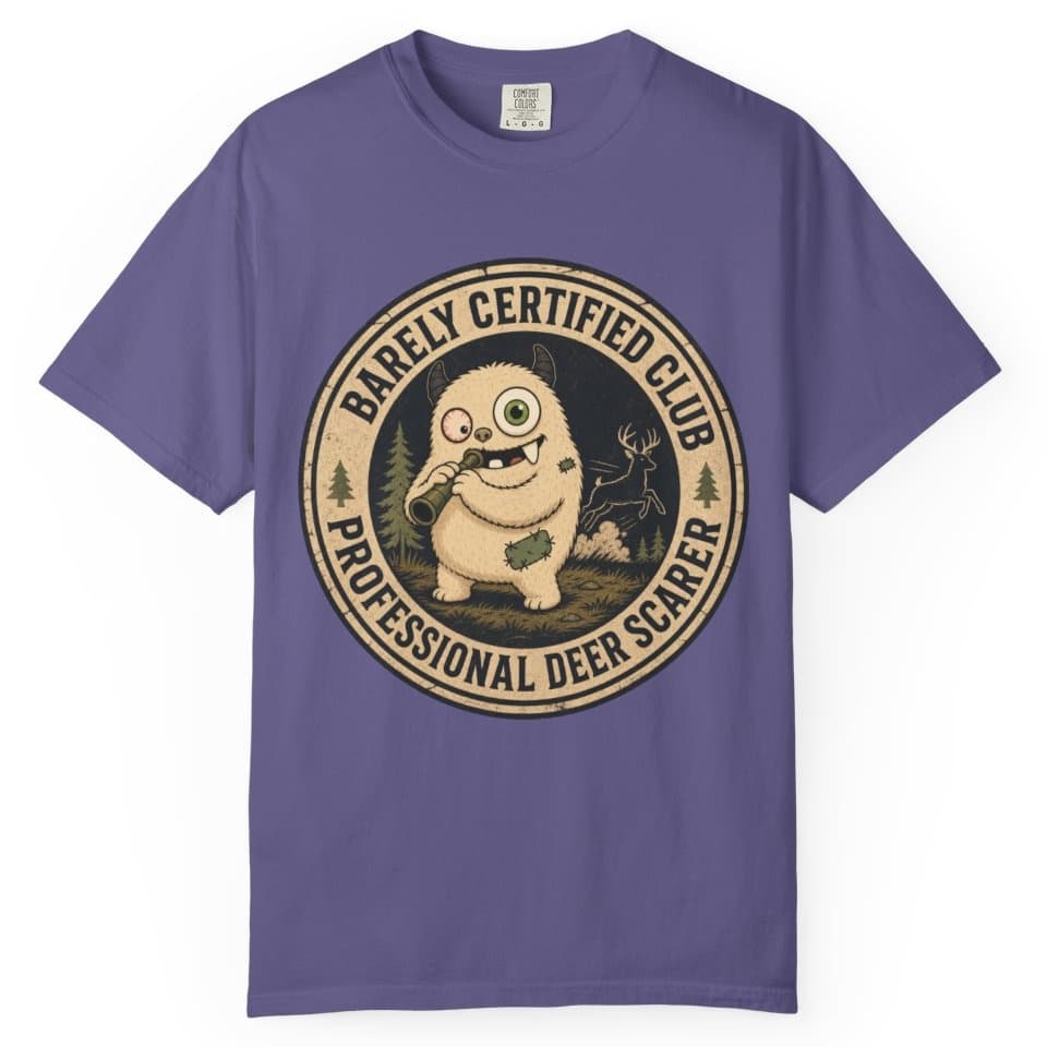 Professional Deer Scarer t-shirt in Brick, photo 7