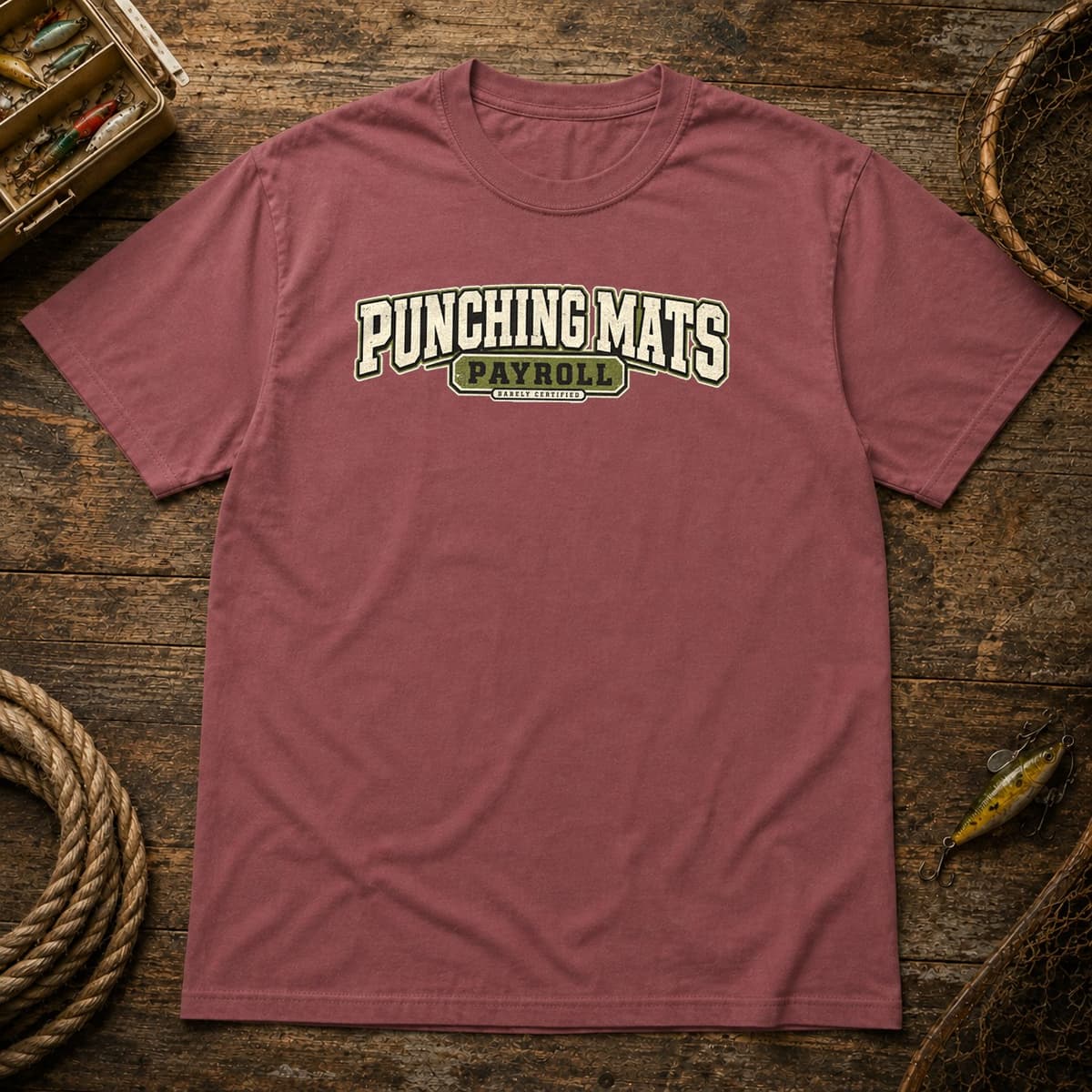 Punching Mats Payroll t-shirt in Black, photo 8